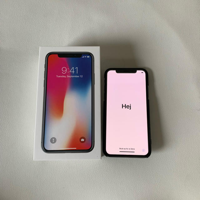 iphonex 256GB！simフリー化済み！ブラック！