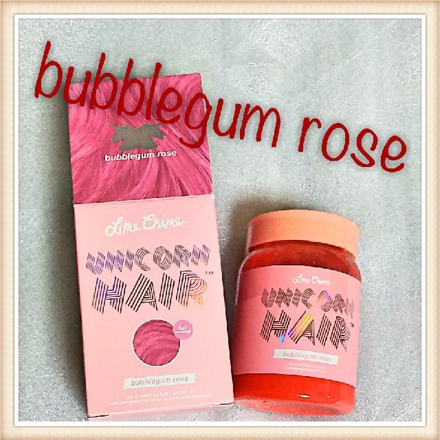 Lime Crime(ライムクライム)のLime Crime UNICORN HAIR【bubblegum rose】 コスメ/美容のヘアケア/スタイリング(カラーリング剤)の商品写真