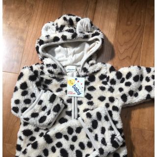 ベベ(BeBe)の新品未使用☆Bebe e-baby ボアロンパース(ロンパース)