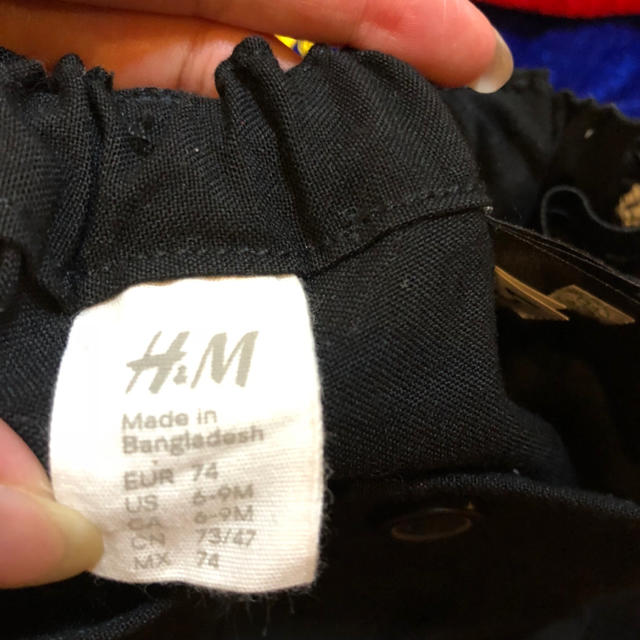 H&M(エイチアンドエム)のベビー♡フォーマルパンツ キッズ/ベビー/マタニティのベビー服(~85cm)(セレモニードレス/スーツ)の商品写真
