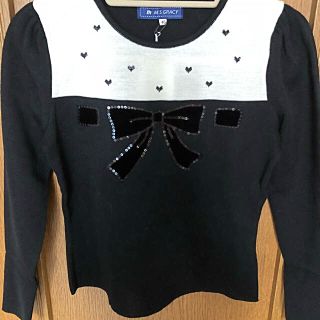 エムズグレイシー(M'S GRACY)のMSGRACY ニット毛100％ 新品 40(ニット/セーター)