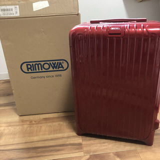 リモワ(RIMOWA)のリモワ  rimowa赤 機内持込可能(トラベルバッグ/スーツケース)