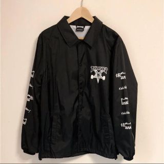 スラッシャー(THRASHER)のTHRASHER スラッシャー コーチジャケットナイロンジャケットパーカー(ナイロンジャケット)