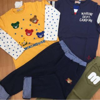 ミキハウス(mikihouse)のミキハウス110☆4点セット(Tシャツ/カットソー)