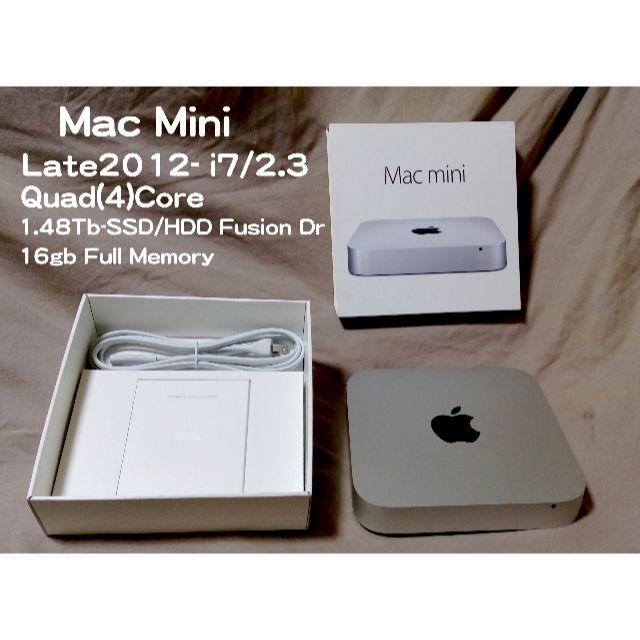 Apple - 2012MacMini i7/2.3/480SSD/1tbHDD/16gb超速