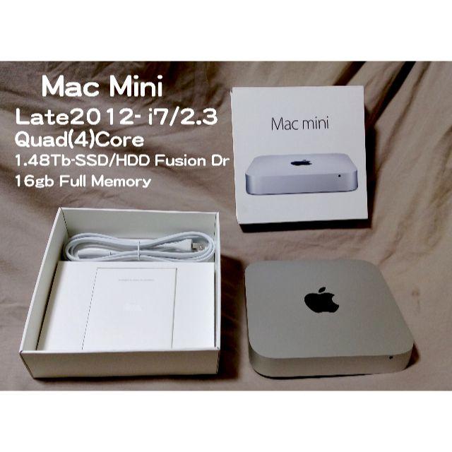 2012MacMini i7/2.3/480SSD/1tbHDD/16gb超速