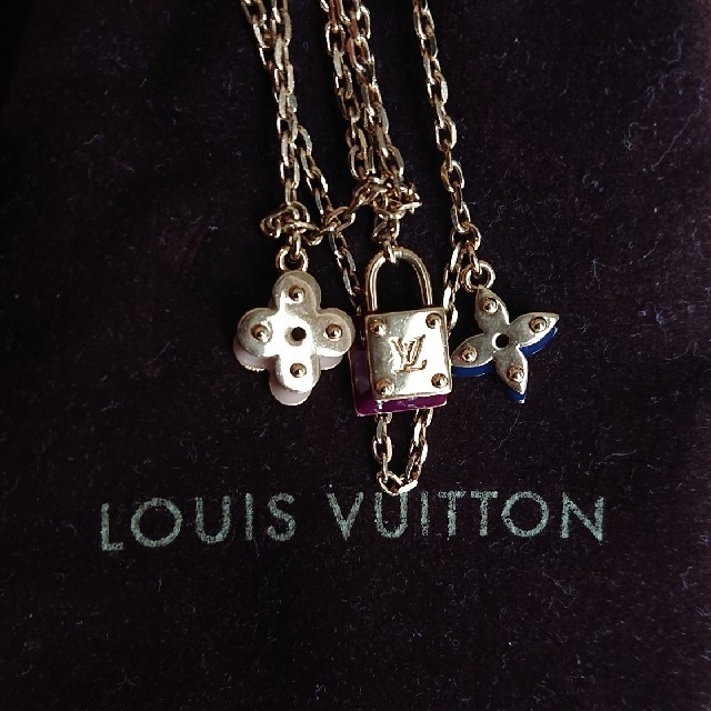 LOUIS VUITTON(ルイヴィトン)のヴィトン　3連ネックレス レディースのアクセサリー(ネックレス)の商品写真