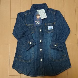 リー(Lee)の★専用★Lee デニムシャツワンピース  size90(ワンピース)