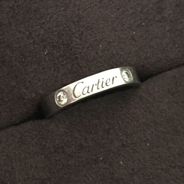 Cartier(カルティエ)のカルティエ  エングレーブドリング 2P レディースのアクセサリー(リング(指輪))の商品写真