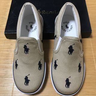 ポロラルフローレン(POLO RALPH LAUREN)のポロラルフローレン スリッポン 18㎝ 箱なし(スニーカー)