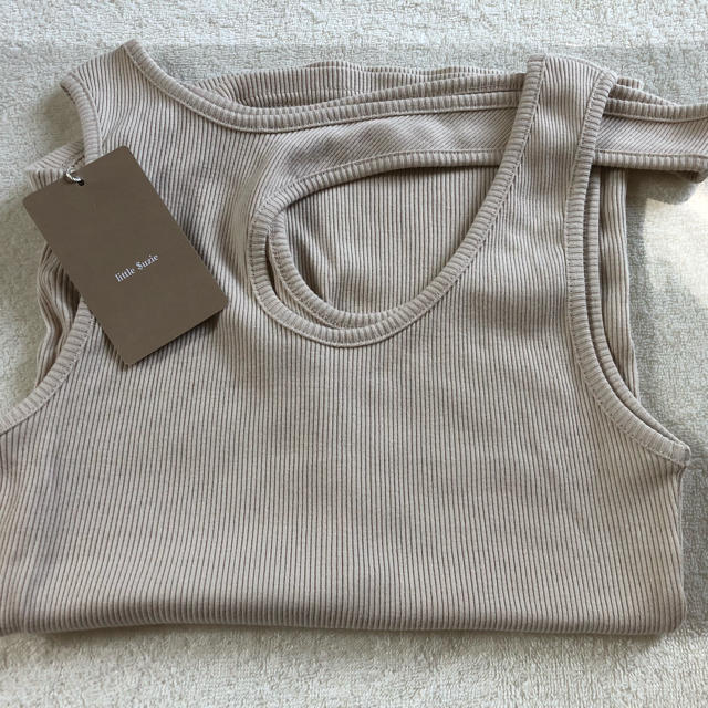 新品タグ付き リトルスージー タンクトップ kelulusan.smkn4kendal.sch.id