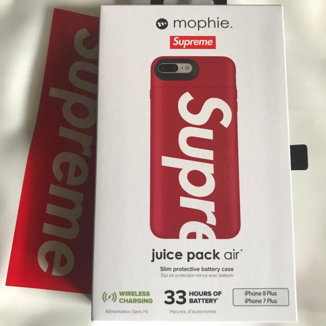 スマホアクセサリーSupreme iPhone8 plus Juice Pack Air