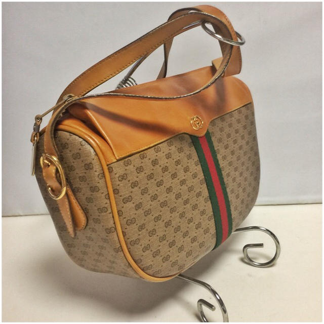 1099. オールドGUCCI MG シェリーライン ショルダーバッグ 1099. オールドGUCCI MG シェリーライン ショルダーバッグ