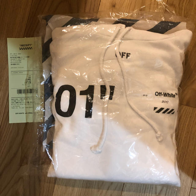 XS off white for all 01 diagonals hoodie