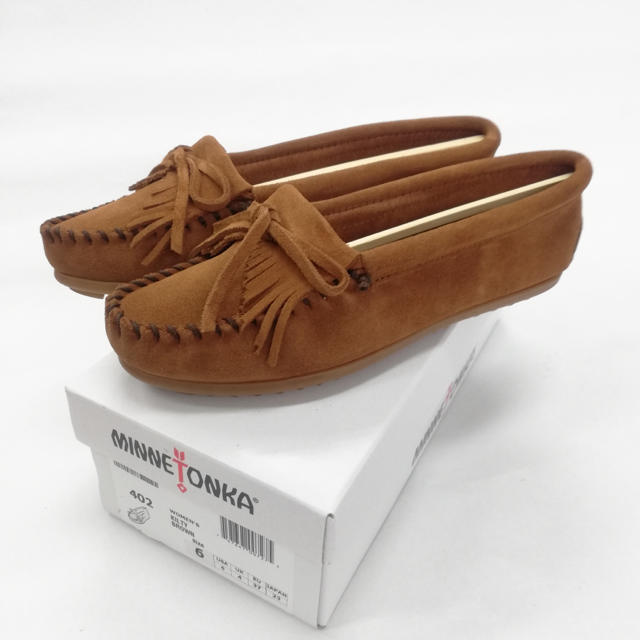 Minnetonka(ミネトンカ)のミネトンカ モカシン キルティ スエード モック MINNETONKA 5.5 レディースの靴/シューズ(スリッポン/モカシン)の商品写真