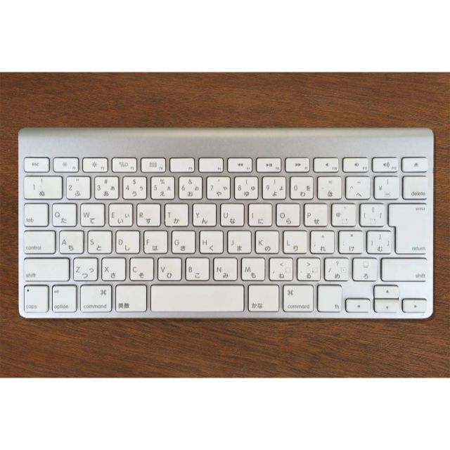 Mac (Apple)(マック)のApple Wireless Keyboard 正規品 スマホ/家電/カメラのPC/タブレット(PC周辺機器)の商品写真