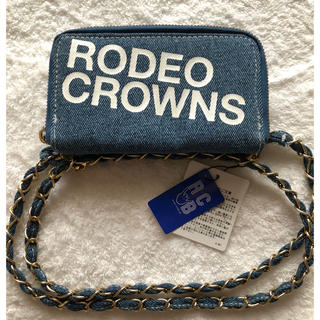 ロデオクラウンズ(RODEO CROWNS)のRODEO CROWNS デニム iPhoneケース・ウォレット(iPhoneケース)