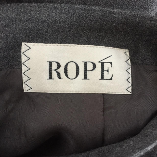 ROPE’(ロペ)の♡ROPE♡秋冬素材 膝丈スカート グレー M レディースのスカート(ひざ丈スカート)の商品写真