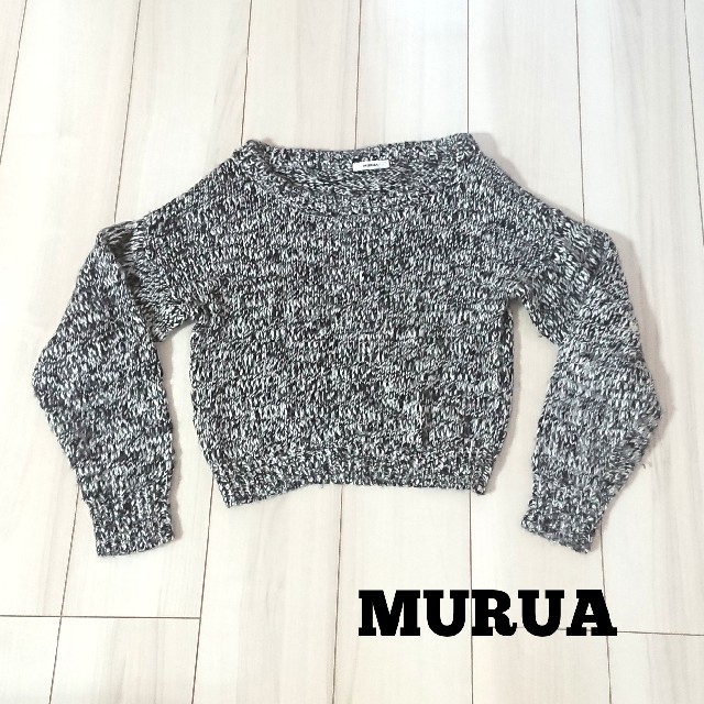 MURUA(ムルーア)のお値下げ♡MURUA♡ミックスニット♡ レディースのトップス(ニット/セーター)の商品写真