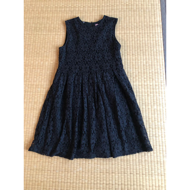 motherways(マザウェイズ)の値下げ★フォーマル ワンピース 黒 150 キッズ/ベビー/マタニティのキッズ服女の子用(90cm~)(ドレス/フォーマル)の商品写真