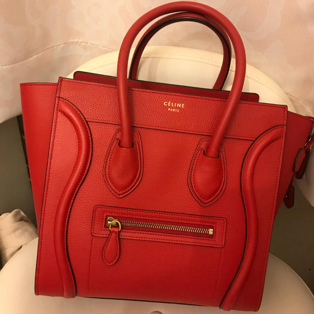 最安値級価格 celine - 美品セリーヌマイクロショッパー ハンドバッグ