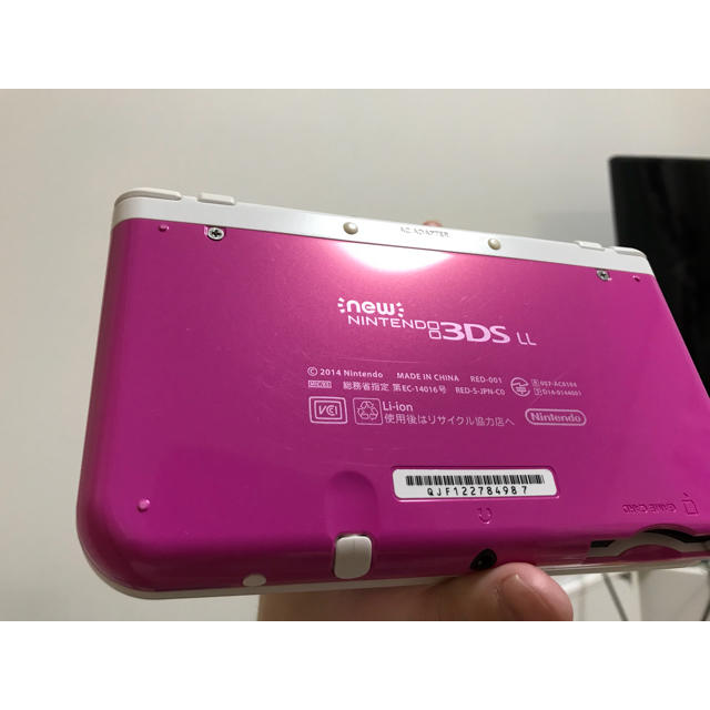 Nintendo3DS ピンク ホワイト ニンテンドー3DS 2