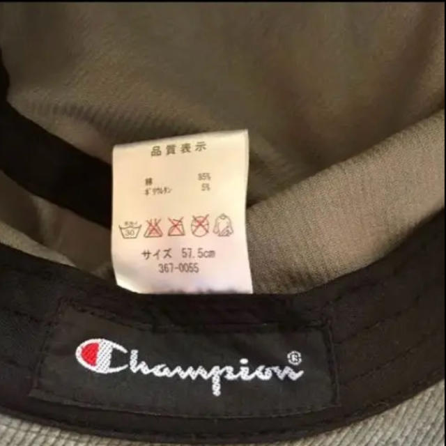 Champion(チャンピオン)のチャンピオン コーデュロイ  バケット ハット グレー レディースの帽子(ハット)の商品写真