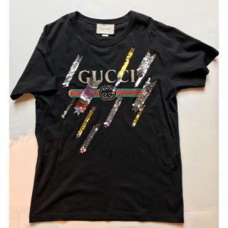 グッチ(Gucci)の【再値下げ】GUCCI シューティングスタースパンコールTシャツ(Tシャツ/カットソー(半袖/袖なし))