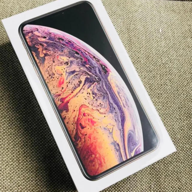 Apple - IPhone XS Max 64g ゴールド simフリー