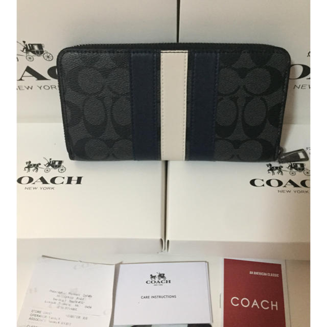 COACH  コーチ 長財布写真通り実物です付属品