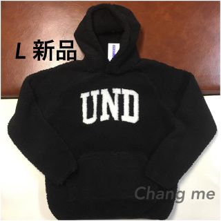 アンディフィーテッド(UNDEFEATED)のL UNDEFEATED 18AW シェルパ フリース パーカー 新品 定価以下(パーカー)