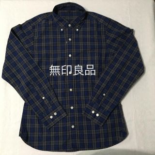 ムジルシリョウヒン(MUJI (無印良品))の無印良品  ☆新品☆メンズチェックシャツS(Tシャツ/カットソー(七分/長袖))