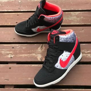 ナイキ(NIKE)の美品23.5NIKE DUNK SKY HIナイキ ダンク スカイ ハイW380(スニーカー)