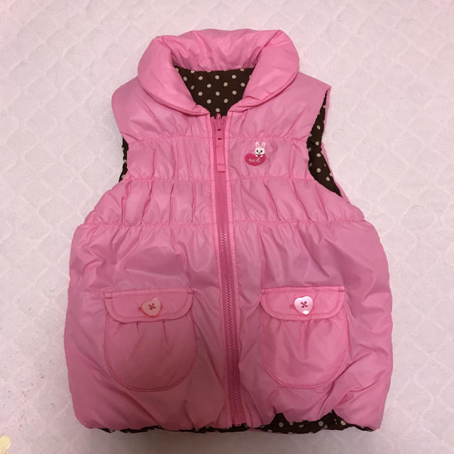 待望 美品*ミキハウス うさこ ベスト