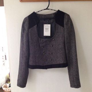 ザラ(ZARA)のZARA 新品未使用 ジャケット(ノーカラージャケット)