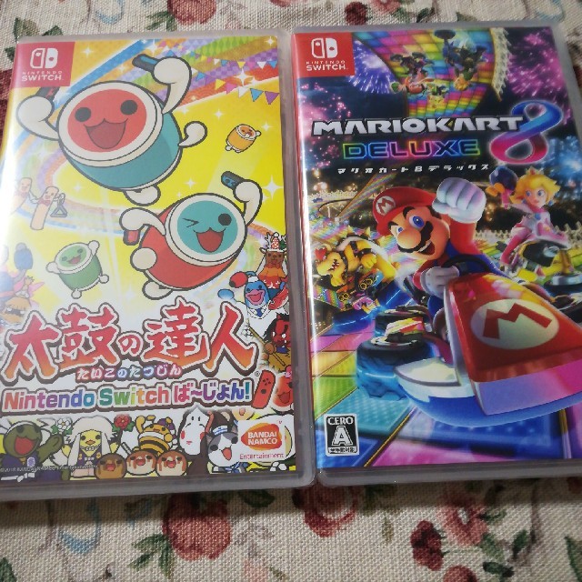 新品 switch 太鼓の達人 マリオカート8デラックス 新品 switch 太鼓の達人 マリオカート8デラックス