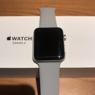 アップルウォッチ(Apple Watch)のApple Watch series3 42mm GPS(腕時計(デジタル))