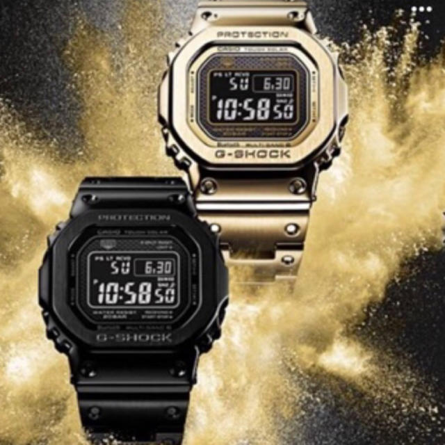 Gshock   GMW-B5000GD-1JF、9JFのセット