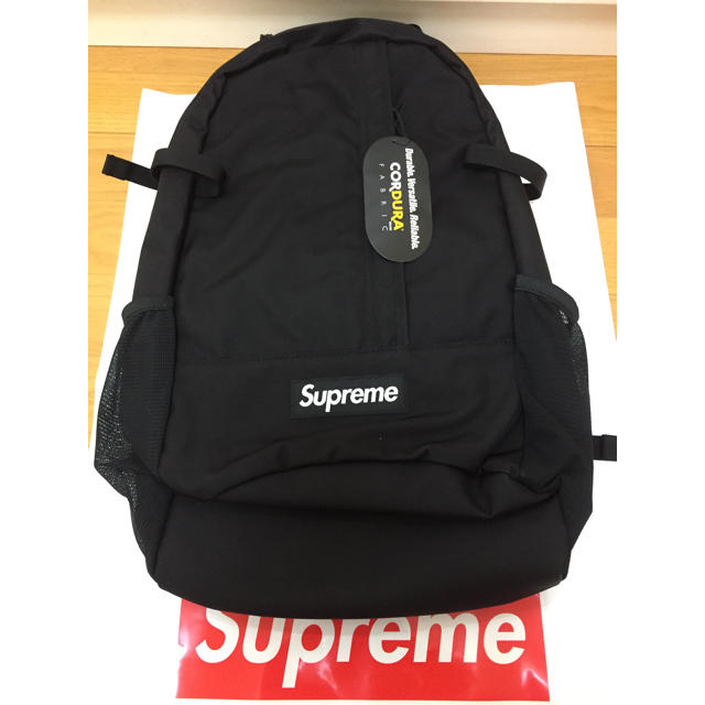 Supreme 18SS Back Pack 黒 バッグパック 国内正規 新品