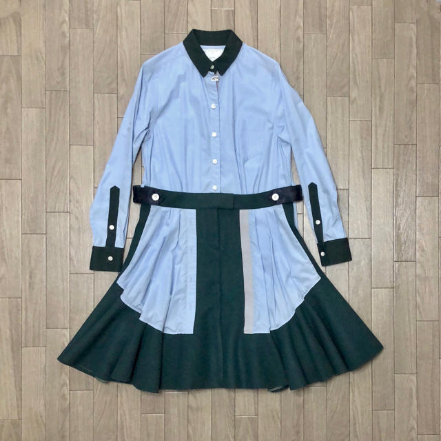 1colorSacai Cotton Shirt Dress  サカイ シャツワンピース