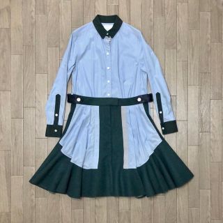 サカイ(sacai)のSacai Cotton Shirt Dress  サカイ シャツワンピース(ひざ丈ワンピース)