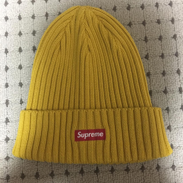 Supreme(シュプリーム)のsupreme 18ss overdyed ribbed beanie メンズの帽子(ニット帽/ビーニー)の商品写真