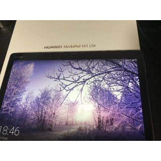 Huawei mediapad m3 lite 10 美品 ケース 付(タブレット)