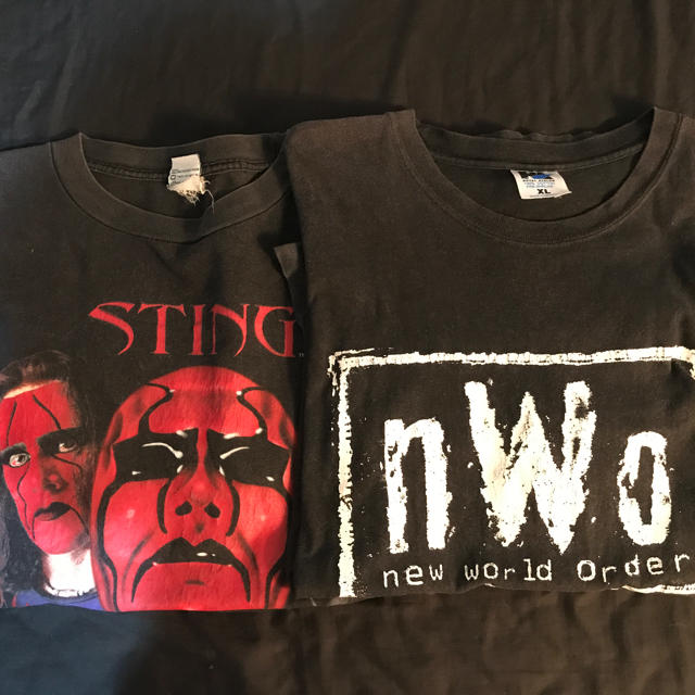 新品 nWo Tシャツ2枚セット【WWEオーセンティック】Lサイズ