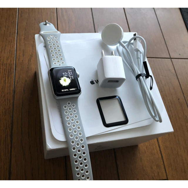 Apple Watch(アップルウォッチ)のApple Watch Series 3 Cellular38mm おまけ多数 メンズの時計(腕時計(デジタル))の商品写真