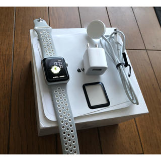 アップルウォッチ(Apple Watch)のApple Watch Series 3 Cellular38mm おまけ多数(腕時計(デジタル))