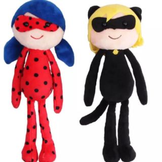 Disney - ミラキュラス レディーバグ&シャノワール ぬいぐるみの通販
