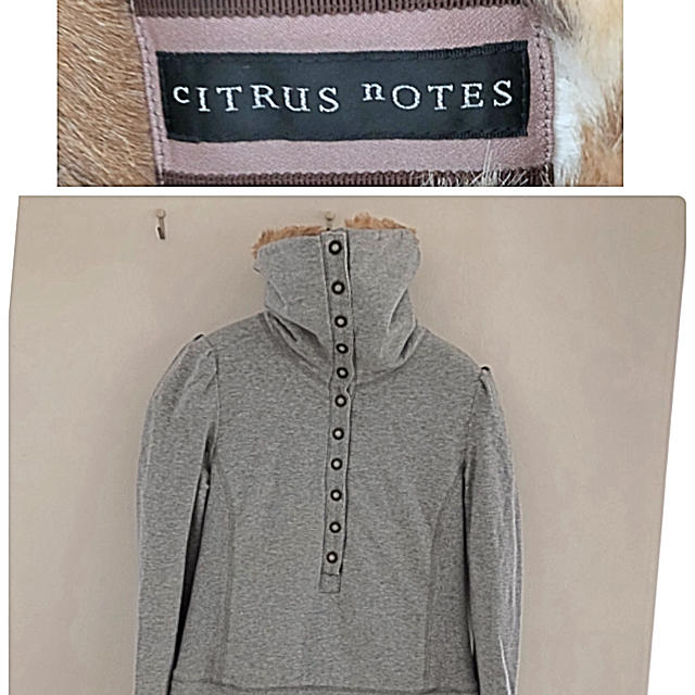 CITRUS NOTES(シトラスノーツ)のシトラスノーツ   ファートップス レディースのトップス(カットソー(長袖/七分))の商品写真