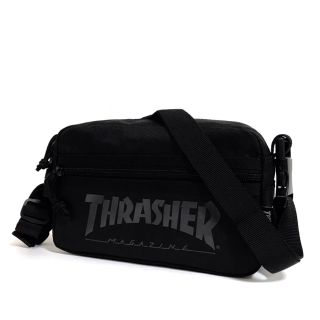 スラッシャー(THRASHER)の【THRASHER】2Wayミニショルダーバッグ［BK/BKクリアロゴ］(ショルダーバッグ)