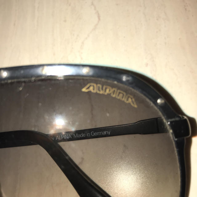 ALPINA サングラス 西ドイツ製   64-14サイズ アルピナ 眼鏡
